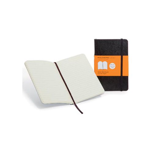 Moleskine Moleskine notitieboek, ft 13 x 21 cm, gelijnd, soepele cover, 192 bladzijden, zwart