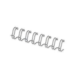 Fellowes draadruggen, doos van 100 stuks, 12 mm, zilver