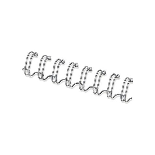 Fellowes draadruggen, doos van 100 stuks, 12 mm, zilver