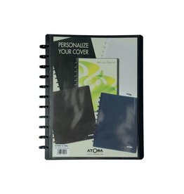 Atoma Atoma showalbum, voor ft A4, uit PP, met 60 tassen, personaliseerbaar