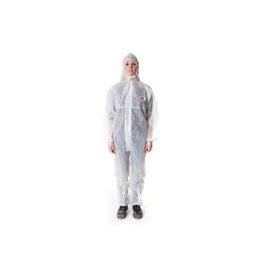 3M beschermende coverall, wit, large