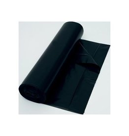 Q-CONNECT Vuilniszak 37 micron, ft 70 x 110 cm, 120 liter, zwart, rol van 25 stuks