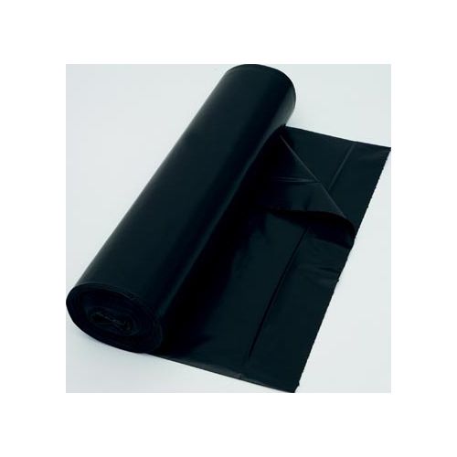 Merkloos Vuilniszak 37 micron, ft 70 x 110 cm, 120 liter, zwart, rol van 25 stuks