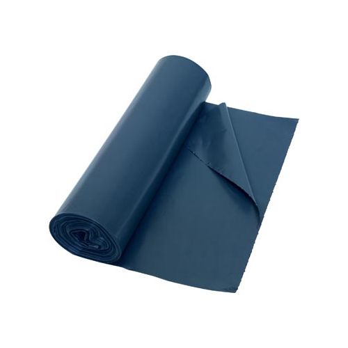 Merkloos Vuilniszak 40 micron, ft 60 x 80 cm, 70 liter, grijs, rol van 20 stuks
