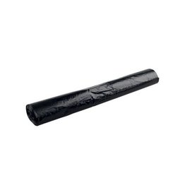 Q-CONNECT Vuilniszak 14 micron, ft 60 x 80 cm, 70 liter, zwart, rol van 20 stuks