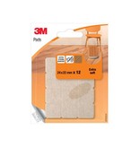 3M 3M Viltjes, Extra soft, ft 24 x 22 mm, blister van 12 stuks