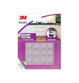 3M 3M Bumpers, Anti shock, 13 mm, blister van 12 stuks