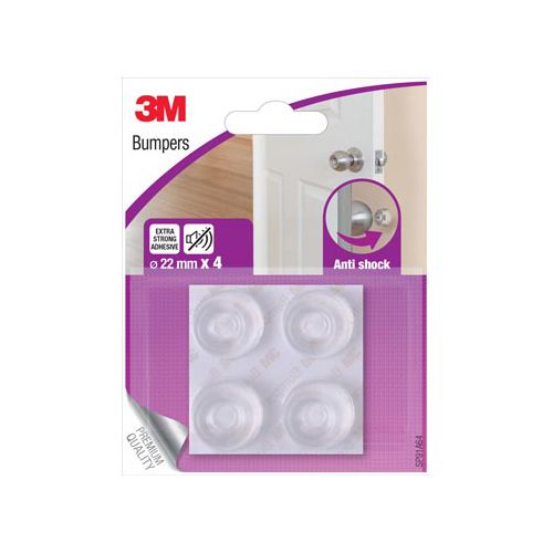 3M 3M Bumpers, Anti shock, 22 mm, blister van 4 stuks