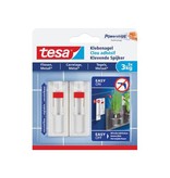 Tesa Tesa Klevende Spijker voor Tegels en Metaal, verstelbaar, draagvermogen 3 kg, blister van 2 stuks