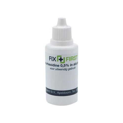 Fixfirst Fixfirst ontsmettingsmiddel op basis van alcohol, 30 cc