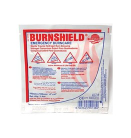 Merkloos Brandwondenkompres 10X10 [1st]