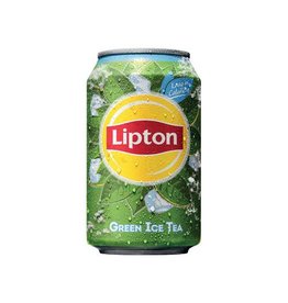 Lipton Lipton Ice Tea Green frisdrank, blik van 33cl, 24 stuks