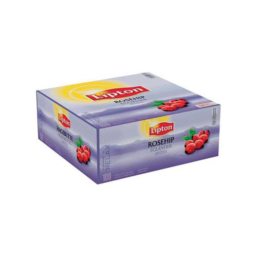 Lipton Tea Company Lipton thee, Rozebottel, Infusion, doos van 100 zakjes