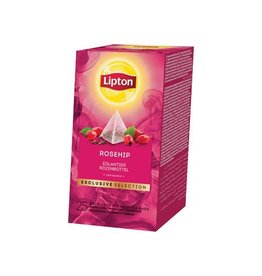 Lipton Tea Company Lipton thee Exclusive Selection, Rozebottel, doos van 25 zakjes