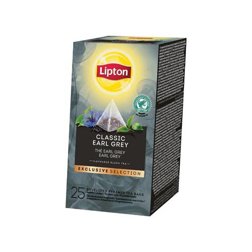 Lipton Tea Company Lipton thee Exclusive Selection, Earl Grey, doos van 25 zakjes