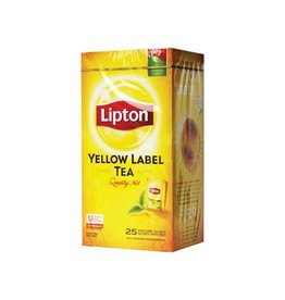 Lipton Lipton thee, Yellow Label, Squeezable, doos van 25 zakjes