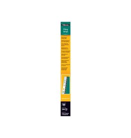 Fellowes filestrips uit plastic ft A4, pak van 100 stuks