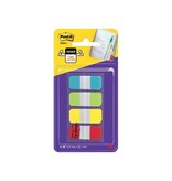 Post-It Index Post-it index Strong, ft 15,8 x 38,1 mm, blister met 4 kleuren, 10 tabs per kleur
