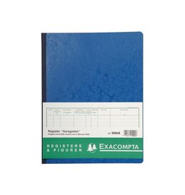 Exacompta Exacompta register garagist en pomphouder, 32x25cm