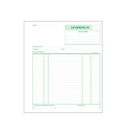 Exacompta Exacompta leveringen, ft 21 x 18 cm, tripli (50 x 3 vel), Nederlandstalig