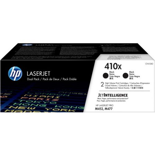 HP HP 410X (CF410XD) duopack black 2x6500 pages (original)