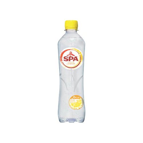 Spa Spa Touch of lemon water, fles van 50 cl, pak van 24 stuks