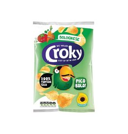 Croky Croky chips bolognese, zakje van 100 g — levering per 12