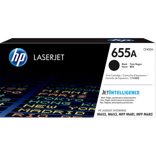 HP HP 655A (CF450A) toner black 12500 pages (original)