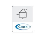 Cendit Dienstenvelop C6 kruis (25)