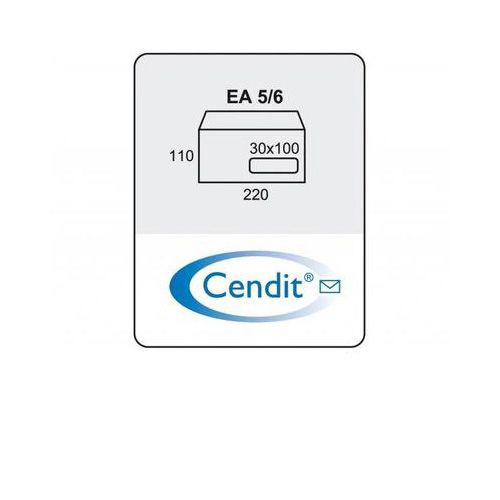 Cendit Dienstenvelop EA5/6 (500)