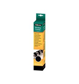 Fellowes bindruggen, pak van 25 stuks, 10 mm, zwart
