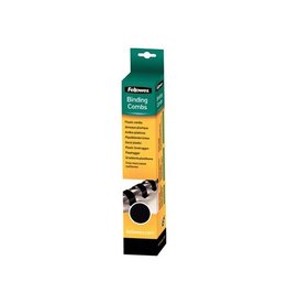 Fellowes bindruggen, pak van 25 stuks, 12 mm, zwart