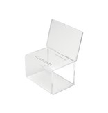 Deflecto Deflecto ideeënbus met folderhouder, ft 20,5 x 13,5 x 16,5 cm