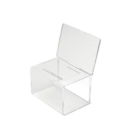 Deflecto Deflecto ideeënbus met folderhouder, ft 20,5 x 13,5 x 16,5 cm