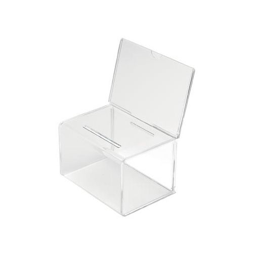 Deflecto Deflecto ideeënbus met folderhouder, ft 20,5 x 13,5 x 16,5 cm