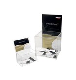 Deflecto Deflecto ideeënbus met folderhouder, ft 20,5 x 13,5 x 16,5 cm