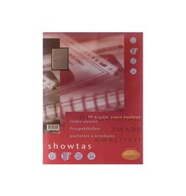 Multo Multo geperforeerde showtas ft A4, 23-gaatsperforatie, glashelder, pak van 10 stuks