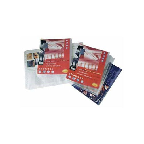 Multo Multo geperforeerde showtas ft A4, 23-gaatsperforatie, glashelder, pak van 10 stuks