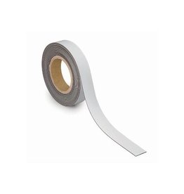 Maul MAUL magnetisch etiketband beschrijf- en wisbaar, 10mtx30mm, wit
