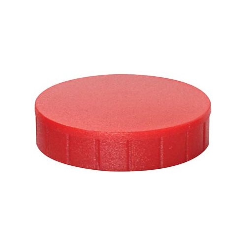 Maul Maul magneet MAULsolid,  32x8,5mm, rood, doos met 10st