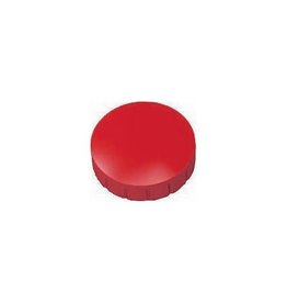 Maul Maul magneet MAULsolid, 24x8mm, rood, doos met 10st