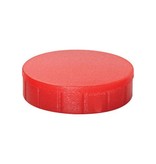 Maul Maul magneet MAULsolid, 24x8mm, rood, doos met 10st