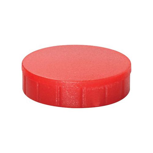 Maul MAUL magneet Solid, 24 mm, trekkracht 600 gr, doos van 10 stuks, rood