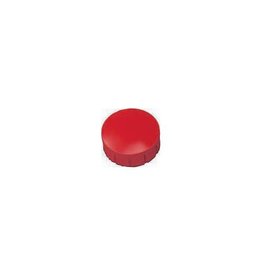 Maul Maul magneet MAULsolid, 15x7mm, rood, doos met 10st