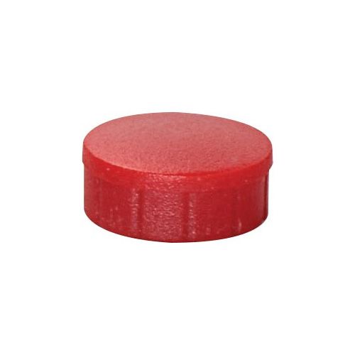 Maul Maul magneet MAULsolid, 15x7mm, rood, doos met 10st