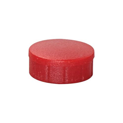 Maul MAUL magneet Solid, 15 mm, trekkracht 150 gr, doos van 10 stuks, rood