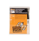 Cleverpack Cleverpack luchtkussenenveloppen, ft 150 x 215 mm, met stripsluiting, wit, pak van 10 stuks