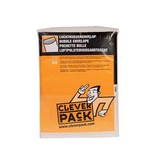 Cleverpack Cleverpack luchtkussenenveloppen, ft 350 x 470 mm, met stripsluiting, wit, pak van 10 stuks