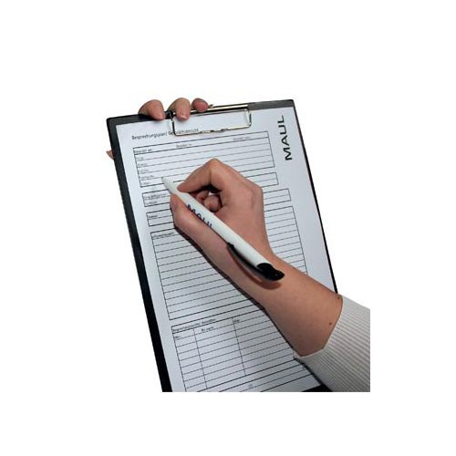 Maul MAUL klemplaat A4 staand zwart