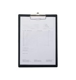 Maul MAUL klemplaat pvc met transparante insteekstas op de achterzijde A4 staand